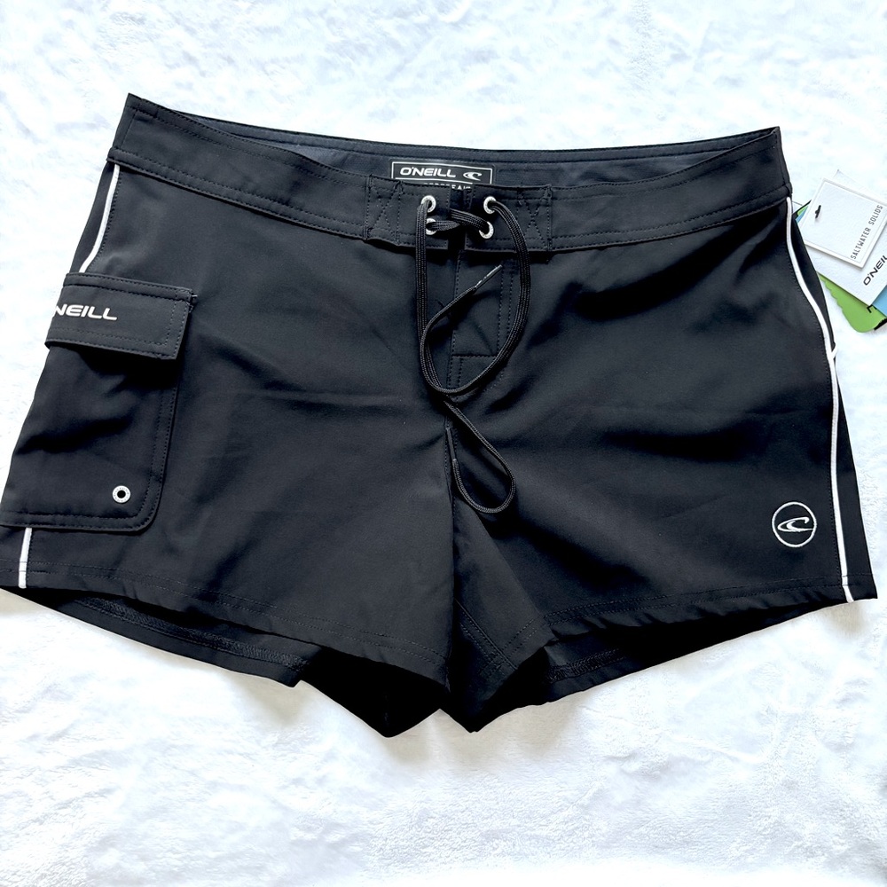 O'NEILL Hyperfreak Saltwater Solids Whitecap 3" Stretch Boardshorts--7